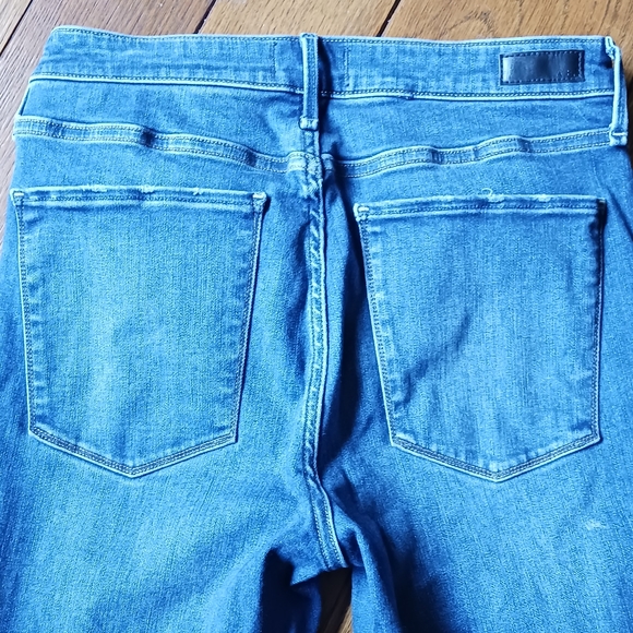 Thrashed Abercrombie Simone High-rise Super Skinny Jeans Size 10 - Picture 6 of 6